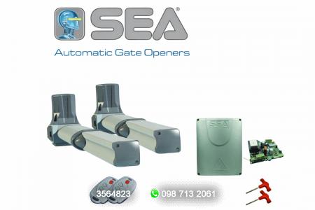 EQUIPOS: INTENSIVOS E INDUSTRIALES: Puertas Batientes:  >ALPHA 330-24V MOTOR PARA PUERTAS BATIENTES