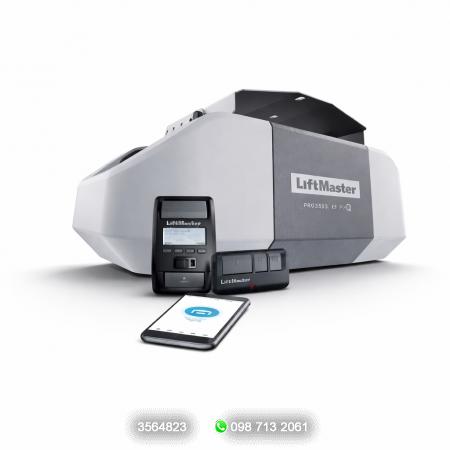 EQUIPOS: RESIDENCIALES Y SEMINTENSIVOS: Puertas Seccionadas:  >85870 MOTOR DE 3/4 HP CON WIFI PUERTA SECCIONADA