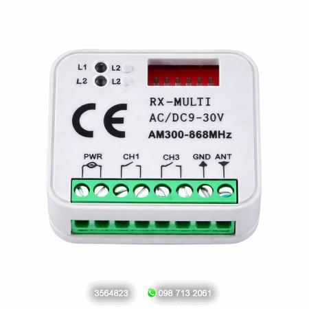ACCESORIOS MOTORES: RECEPTORAS: CONTROL TOTAL:  >RECEPTORA RX MULTI