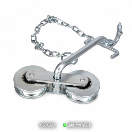 HERRAJES: RUEDAS: CONTROL TOTAL:  >RUEDA PARA CABLE GUIA 