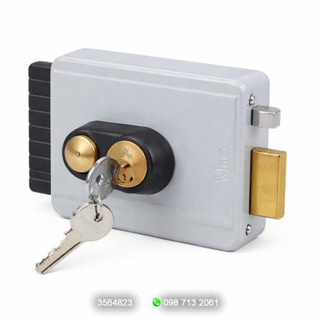 ACCESORIOS MOTORES: CERRADURAS: VIRO:  >VIRO V97 CERRADURA ELECTRICA CON PULSADOR